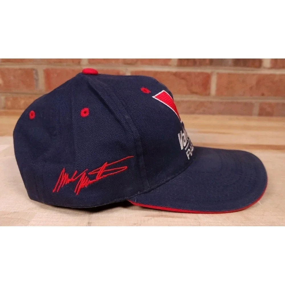 #6 Mark Martin Valvoline Checkered Flag‎ NASCAR Racing Corduroy Strapback Hat